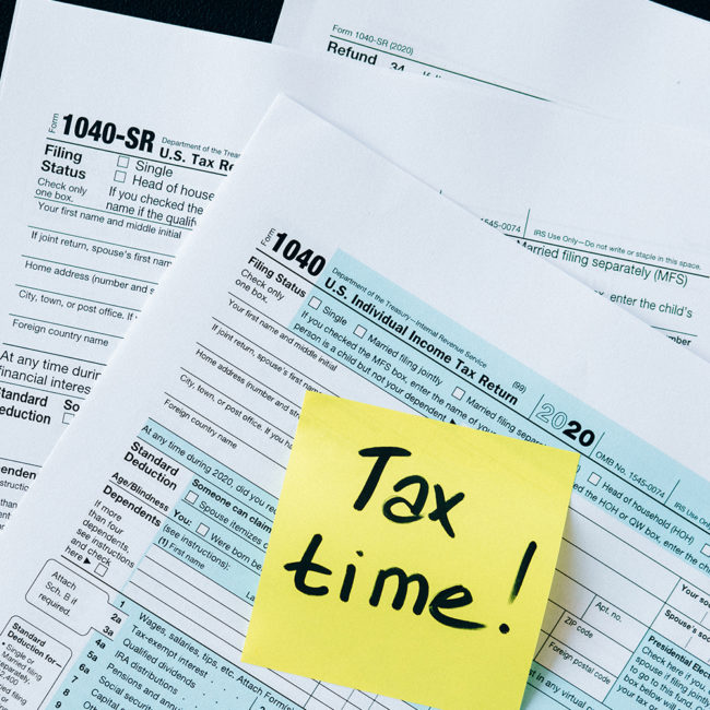 Tax Time Paperwork